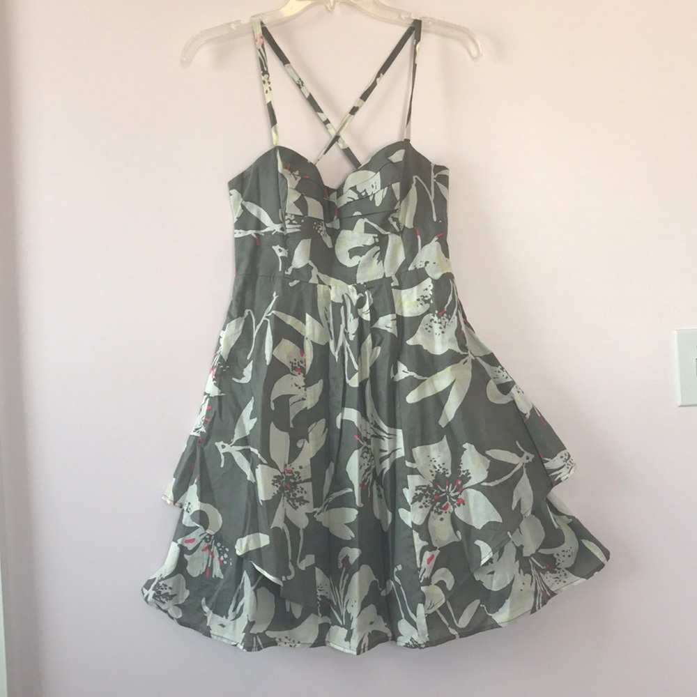 AEO Hibiscus Ruffle Dress - Picture 6 of 8